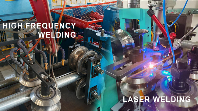 Soldagem ERW vs Soldagem a Laser: Qual é melhor para a fabricação de tubos de aço?